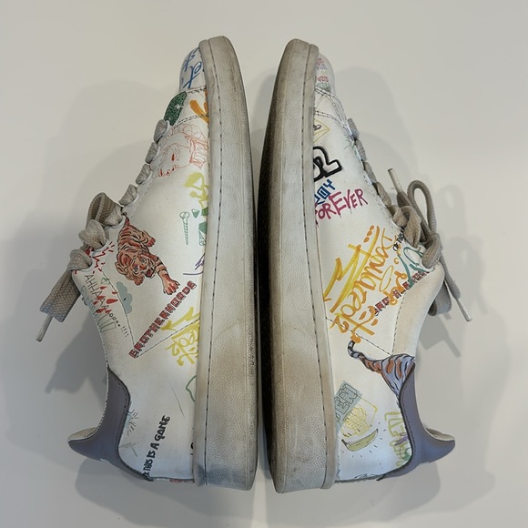 Dsquared2 Graffiti Sneakers size 7 - Picture 8 of 8